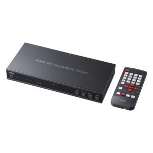 サンワサプライ SW-UHD41MTV HDMI画面分割切替器 4K SANWA SANWA SUPPLY HDMI切替器 画面分割 4入力1出力 4画面分割 4K