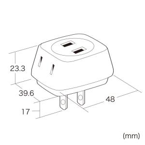 訳あり新品 トリプルタップ 3個口 トラッキン...の詳細画像4