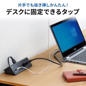 訳あり新品 クランプ固定式タップ USB充電ポ...の詳細画像1