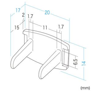 訳あり新品 コンセントキャップ 2P用 5個入...の詳細画像4
