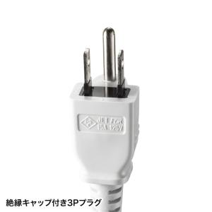 訳あり新品 工事物件タップ 3P 8個口 1m...の詳細画像5