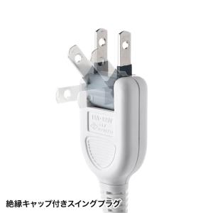 訳あり新品 雷ガードタップ 2Pプラグ 6個口...の詳細画像5