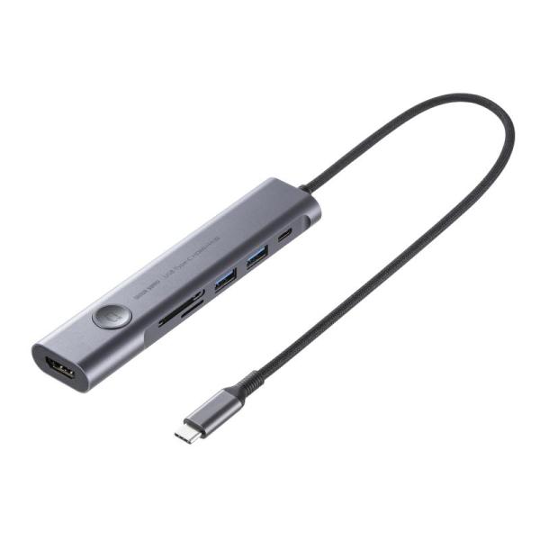 訳あり新品 ドッキングステーション USB Type-C 画面ON/OFFスイッチ付き HDMI 4...