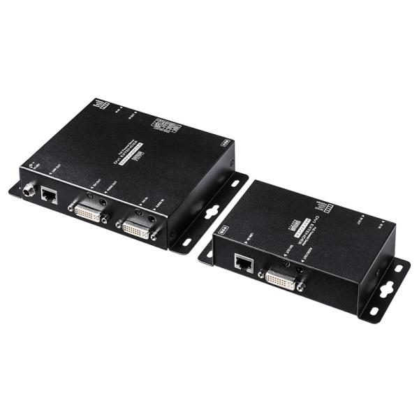 訳あり新品 PoE対応DVIエクステンダー セットモデル VGA-EXDVPOE サンワサプライ 外...