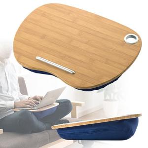 クッションテーブル 膝上 ラップトップ ノートPC タブレット 読書 車 ベッド 食卓 EEX-KOT03