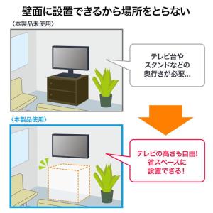 壁掛けテレビ金具 壁掛け金具 テレビ モニター...の詳細画像3