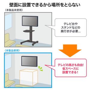 壁掛けテレビ金具 壁掛け金具 テレビ モニター...の詳細画像3
