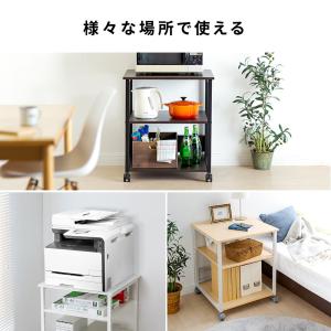 プリンター台 キャスター ラック 収納 デスク...の詳細画像5