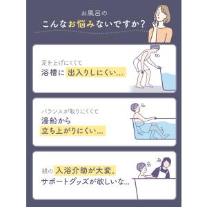 浴槽台 浴槽 椅子 風呂 半身浴 踏み台 ステ...の詳細画像5