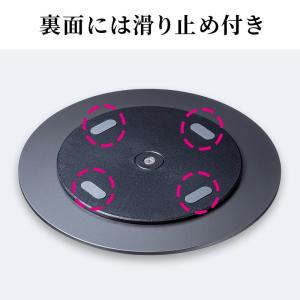 セール 回転台 小型 アルミ製 テレビ ディス...の詳細画像5