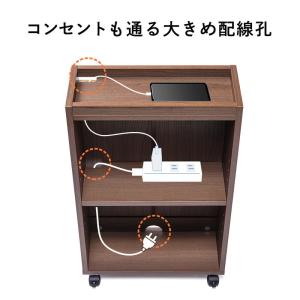 セール ベッドサイドテーブル キャスター付き ...の詳細画像5