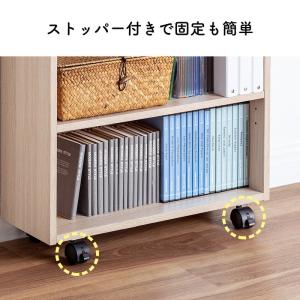 隙間収納 20cm メディアラック 収納ワゴン...の詳細画像5