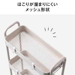 キッチンワゴン スリム キャスター付 バスケッ...の詳細画像4