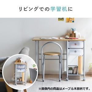 折りたたみデスク 折りたたみイス付 キャスター...の詳細画像3