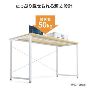 パソコンデスク 140cm pcデスク 奥行6...の詳細画像5