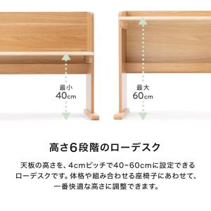 パソコンデスク ローデスク ローテーブル 高さ...の詳細画像1