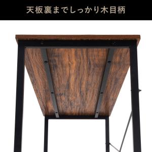 パソコンデスク シンプルデスク 幅100cm ...の詳細画像3