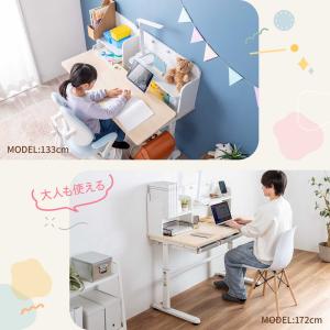 学習机 勉強机 多機能 タブレット対応 手動昇...の詳細画像4