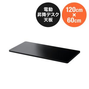 木製天板 幅120cm 奥行60cm ブラック パーティクルボード メラミン化粧板 EZ1-ERD101BKの商品画像