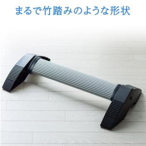 フットレスト 足置き 竹踏み風 足裏刺激 角度...の詳細画像2