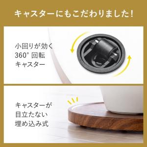 ホームキャリー キャスター付 平台車 丸形 ラ...の詳細画像4
