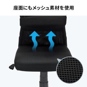 メッシュチェア オフィスチェア ミドルバック ...の詳細画像2