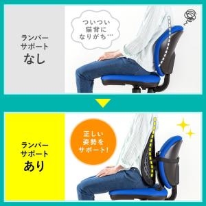 ランバーサポート シートクッション 腰枕 背も...の詳細画像5