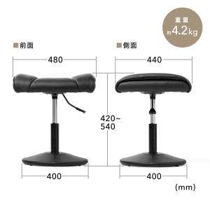 オットマン 固定脚 足置き台 キャスターなし ...の詳細画像1