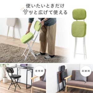 折りたたみチェア コンパクト 軽量 クッション...の詳細画像2