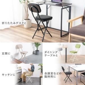 折りたたみチェア コンパクト 軽量 クッション...の詳細画像4