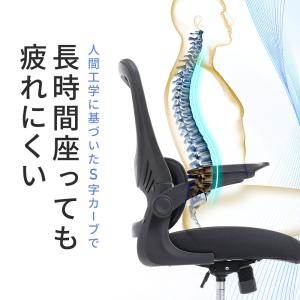 メッシュチェア オフィスチェア 背もたれ分離式...の詳細画像1