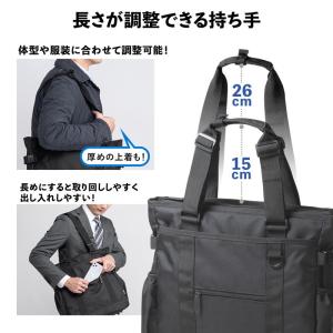 トートバッグ ビジネスバッグ 手持ち ショルダ...の詳細画像4