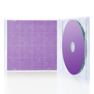 DVD・CDプラケース 2枚収納 厚さ10mm...の詳細画像3