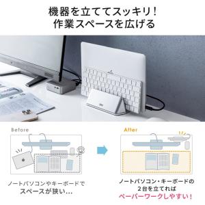 ノートパソコンスタンド クラムシェルスタンド ...の詳細画像1