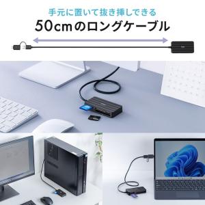 マルチカードリーダー SD MicroSD C...の詳細画像3