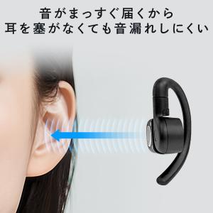 オープンイヤー ワイヤレスイヤホン Bluet...の詳細画像4