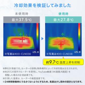 ルーター 冷却 usb ファン 120mm 静...の詳細画像2