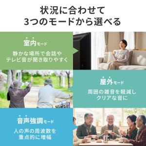 集音器 高齢者 骨伝導 耳に入れない 使いやす...の詳細画像4