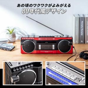 カセットテープ 変換 ラジカセ レトロ Blu...の詳細画像2