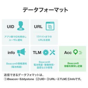 BLEビーコン 加速度トリガー搭載 発信機 B...の詳細画像2