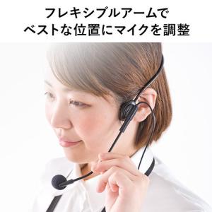 拡声器EZ4-SP065専用ヘッドマイク 単一...の詳細画像2