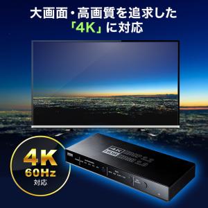 HDMI切替器 4入力1出力 4K/60Hz ...の詳細画像2