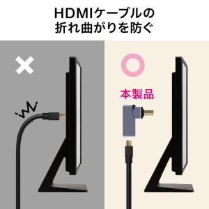 HDMIアダプタ マグネット着脱 8K 4K/...の詳細画像1
