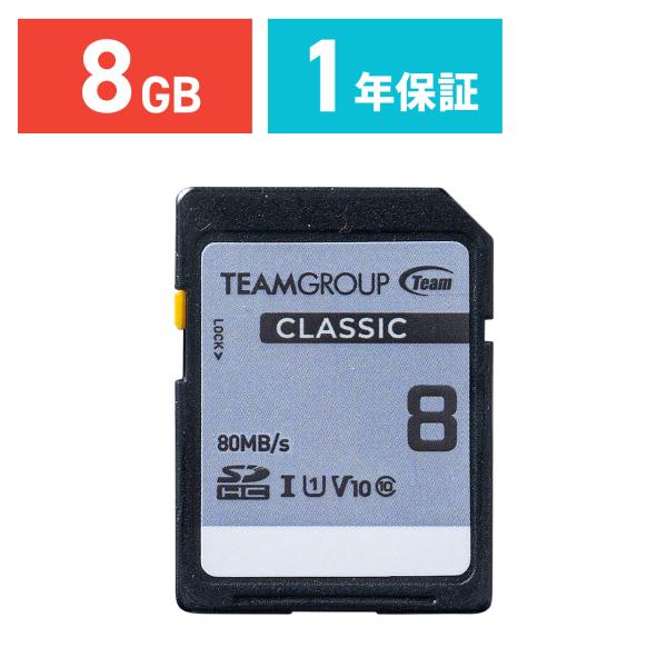SDカード SDHCカード 8GB Class10 EZ6-HT8G10 ネコポス対応