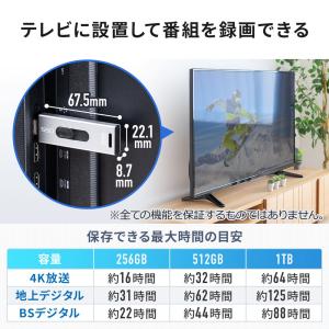 スティック型SSD 2TB 外付け USB3....の詳細画像2