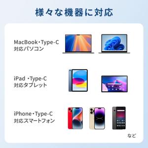USB充電器 PD 充電器 最大65W 1ポー...の詳細画像2