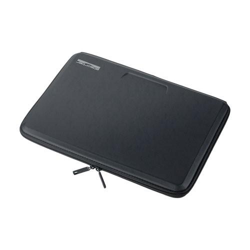PCインナーケース 13.3型ワイド 衝撃吸収 セミハード EVA ダブルファスナー 収納 ブラック...