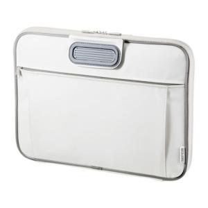 パソコンケース ノートPCカバー 15型ワイド対応 衝撃吸収 ホワイト IN-H16WN サンワサプライ ネコポス非対応