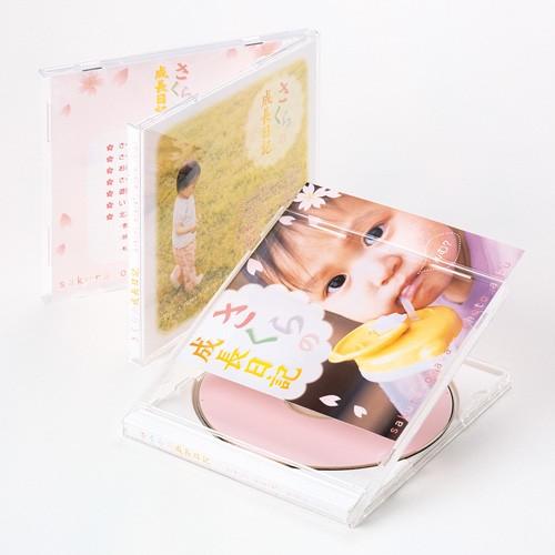 DVD・CDプラケース用インデックスカード 歌詞カード フォト光沢 両面 厚手タイプ インクジェット...