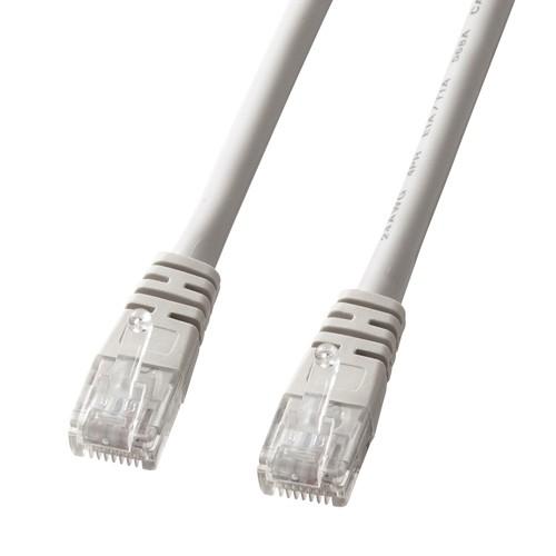LANケーブル 30m Cat 5eより線 ライトグレー KB-T5Y-30N サンワサプライ